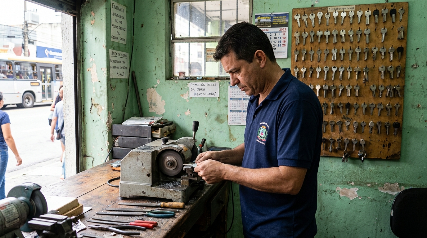 Cópia de Chave Comum em Sorocaba‑SP