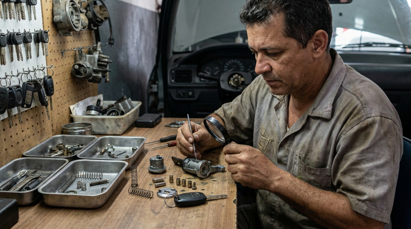 Reparo de Fechadura Automotiva em Sorocaba‑SP